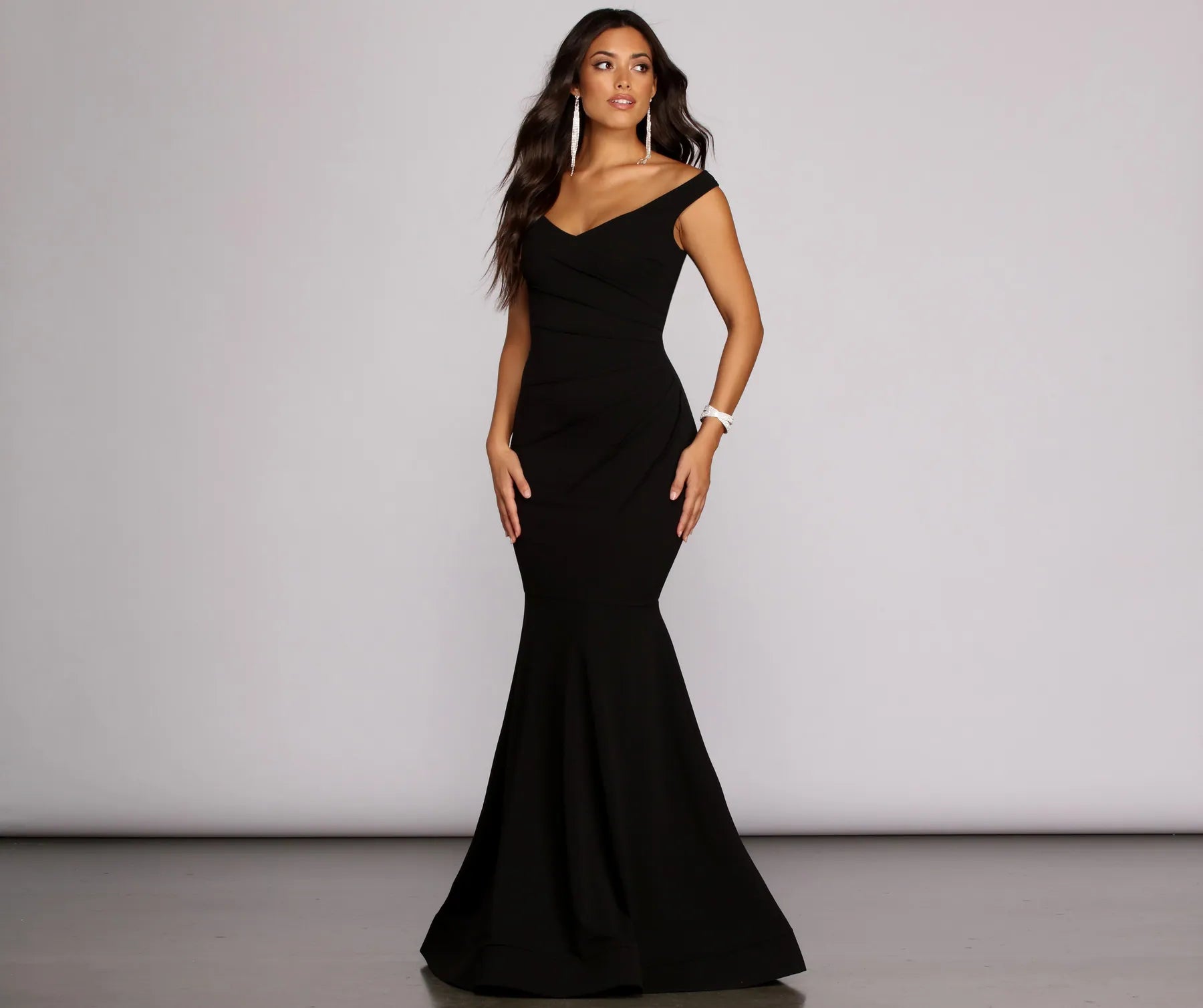 Your Wallet Will Thank You!Tessa Off The Shoulder Ruched Dress