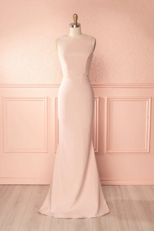 The Best Deals Won’t Wait!Vallata Blush | Pink Mermaid Gown