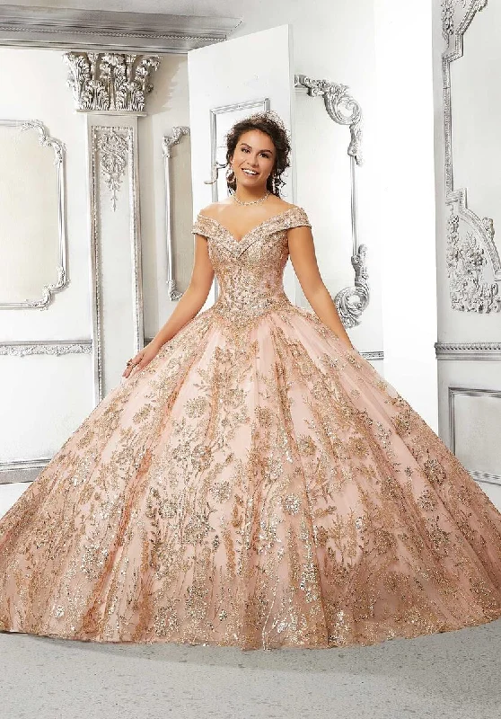 Special Discounts Inside!Vizcaya by Morilee Glitter Tulle Quince Dress 89313