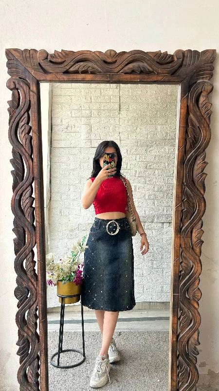 Get More for Less!117) Korean skirt 30 waist/l:24