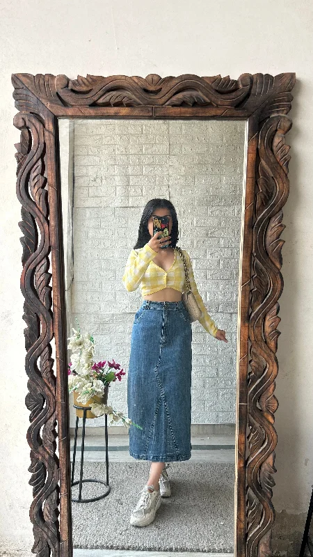 Limited Deals, Unlimited Savings!94) Korean skirt 38 waist/l:29
