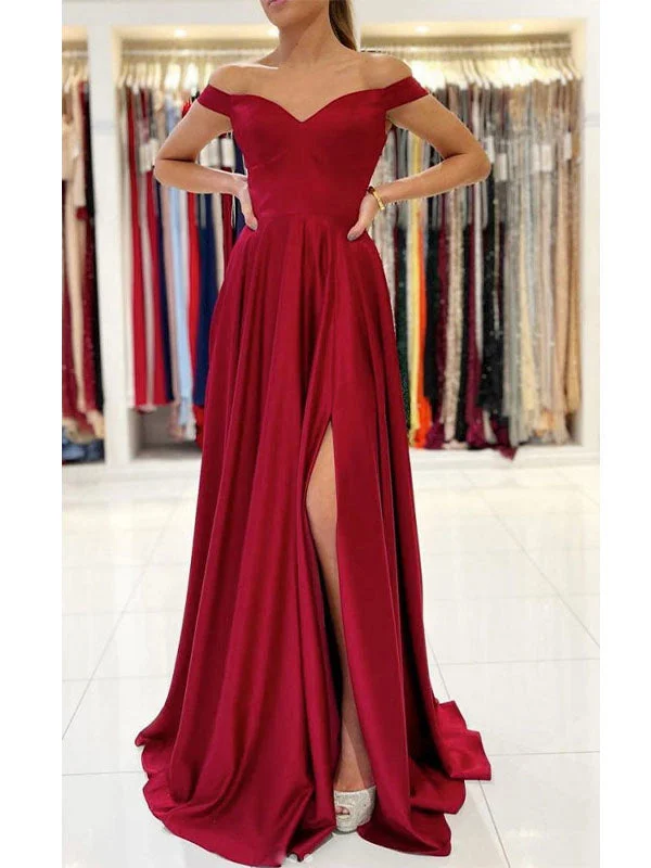 Get the Best for Less!A-line Off the Shoulder Simple Made Modest Party Long Prom Dresses PD310 Get the Best for Less!A-line Off the Shoulder Simple Made Modest Party Long Prom Dresses PD310