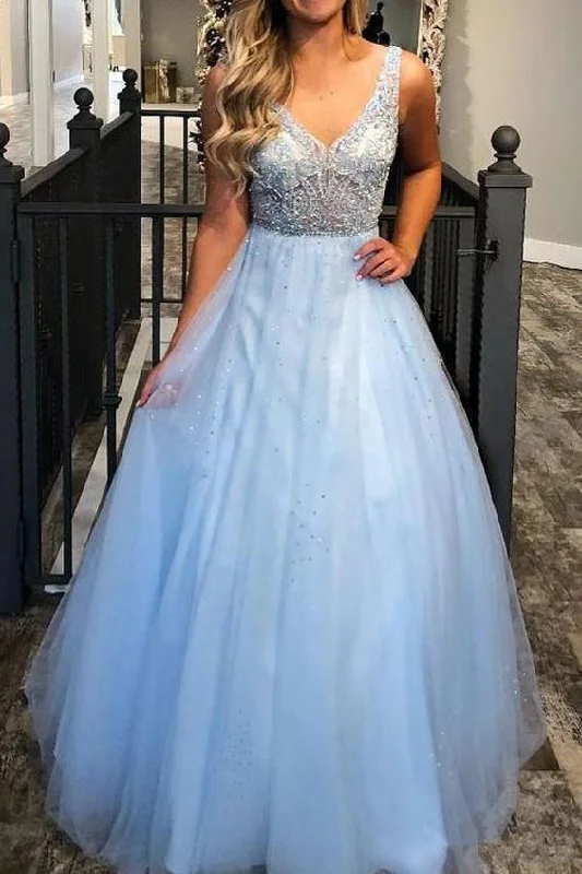 Don’t Wait – Deals Won’t Last!A Line Princess Light Blue Lace See Through Prom Dress Formal Evening Fancy Dresses cg20657 Don’t Wait – Deals Won’t Last!A Line Princess Light Blue Lace See Through Prom Dress Formal Evening Fancy Dresses cg20657