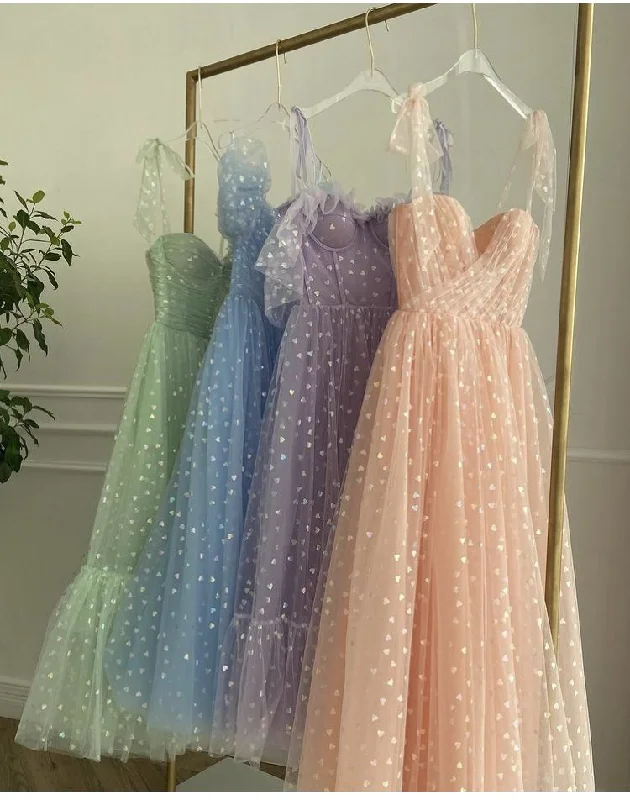 New Discounts Just Dropped!A Line tulle evening dress Long Prom Dresses    cg20567