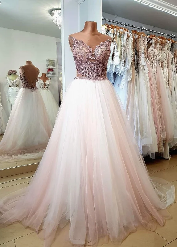 Stock Up and Save!A line tulle Formal Prom Evening Gown    cg20706