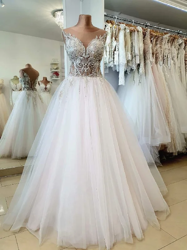 Lowest Prices Guaranteed!A line tulle Formal Prom Evening Gown    cg20712