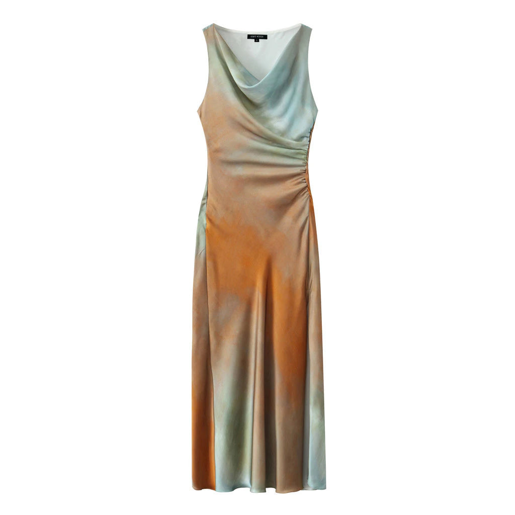 Your Shopping Spree Starts Here!Amelie Satin Dress
