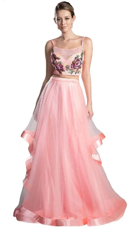 Today Only – Don’t Miss It!Cinderella Divine - Two Piece Embroidered Tulle Evening Dress 11793 Today Only – Don’t Miss It!Cinderella Divine - Two Piece Embroidered Tulle Evening Dress 11793