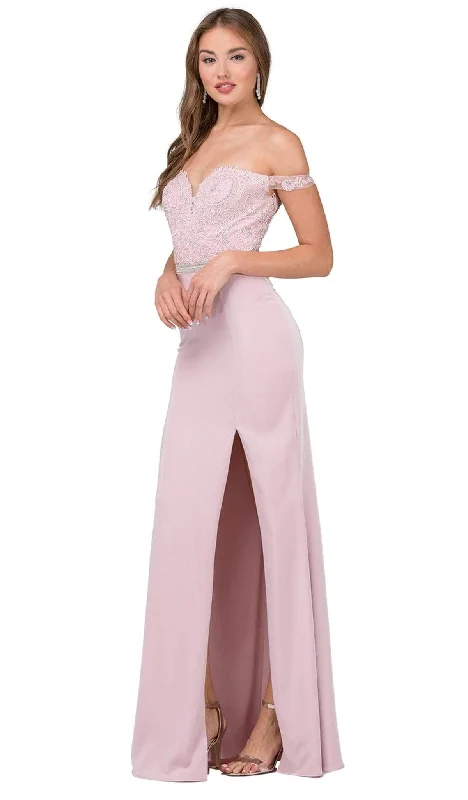 Mega Sale Happening Now!Dancing Queen - Off Shoulder Appliqued Dress 2164 - 1 pc Dusty Pink In Size M Available Mega Sale Happening Now!Dancing Queen - Off Shoulder Appliqued Dress 2164 - 1 pc Dusty Pink In Size M Available