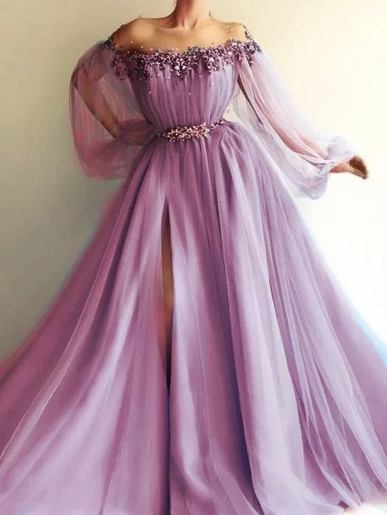 Act Fast – Limited Time Savings!Elegant off the shoulder prom dresses,tulle prom dress cg20581 Act Fast – Limited Time Savings!Elegant off the shoulder prom dresses,tulle prom dress cg20581