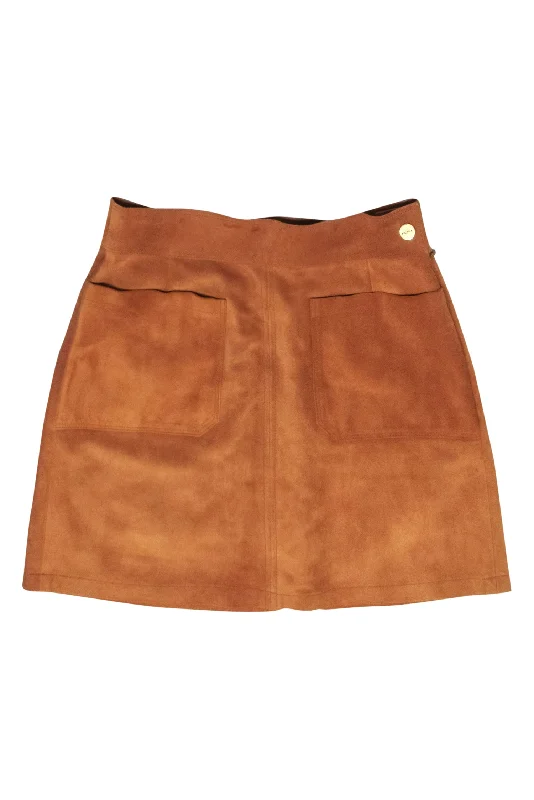 Your Dream Deal is Here!Frame - Tan Suede Mini Skirt Sz 4