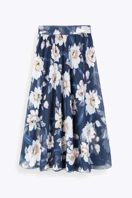 Great Deals, Just for You!Full Size Floral Tie-Waist Skirt