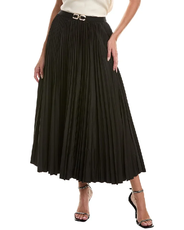 Incredible Savings Inside!Gracia Pleated Midi Skirt