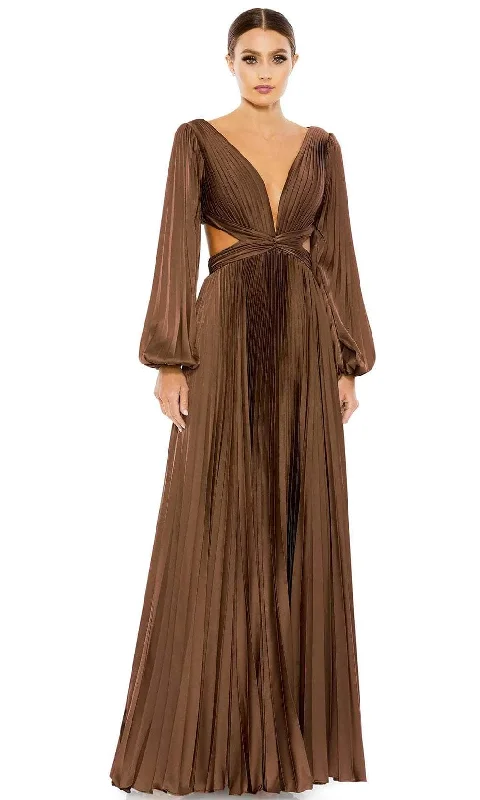 One Click Away from Big Savings!Ieena Duggal 26737 - Long Sleeve V-Neck A-Line Gown One Click Away from Big Savings!Ieena Duggal 26737 - Long Sleeve V-Neck A-Line Gown