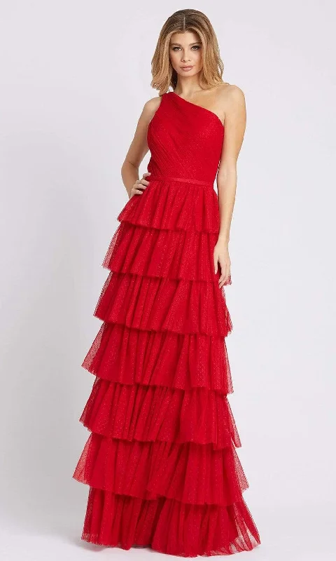 Today’s Deals, Tomorrow’s Regrets!Ieena Duggal - 49102 One Shoulder Long Tiered Simple Prom Dress Today’s Deals, Tomorrow’s Regrets!Ieena Duggal - 49102 One Shoulder Long Tiered Simple Prom Dress