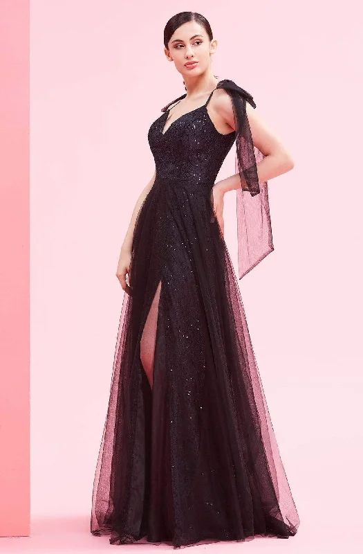 Your Shopping Wish, Our Discount Command!J'Adore Dresses - J16035 Lace Tulle V-neck A-line Gown Your Shopping Wish, Our Discount Command!J'Adore Dresses - J16035 Lace Tulle V-neck A-line Gown