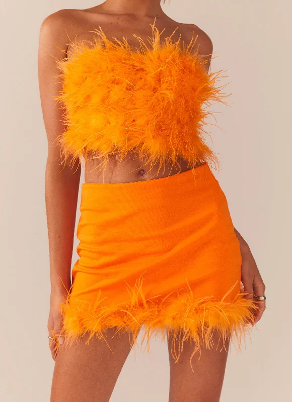 Hurry, Sale Ends Soon!Lucia In Love Skirt - Tangerine