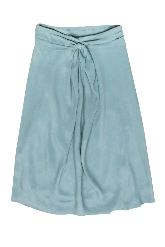 Huge Savings – Act Now!Magali Pascal - Mint Green Knot Front Skirt Sz S