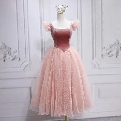 Save More with Every Purchase!Princess Pink Party prom Dress with Velvet Bodice cg20608 Save More with Every Purchase!Princess Pink Party prom Dress with Velvet Bodice cg20608