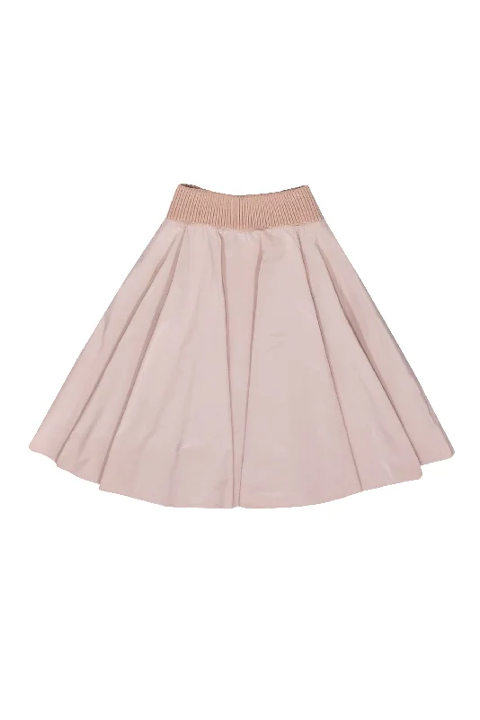Mega Sale Happening Now!Red Valentino - Blush Pink Cargo Midi Flared Skirt Sz 4