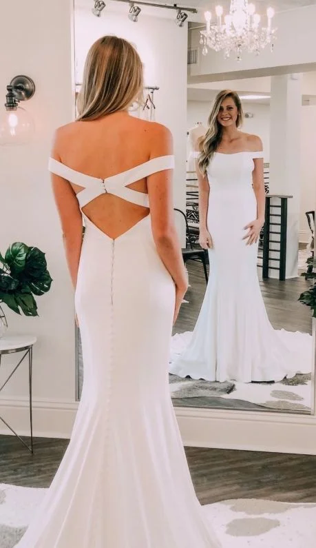 Special Offer – Act Fast!Simply Elegant Off the Shoulder Mermaid White Long Prom Dress cg20638 Special Offer – Act Fast!Simply Elegant Off the Shoulder Mermaid White Long Prom Dress cg20638