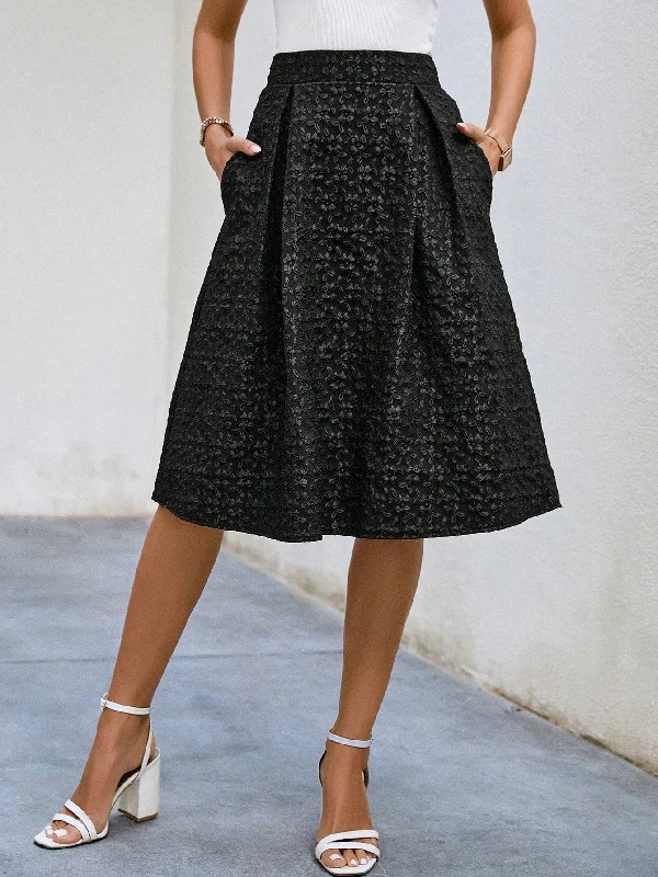 Save Up to 50% Off!Amy Fashion - Slant Pocket Skirt