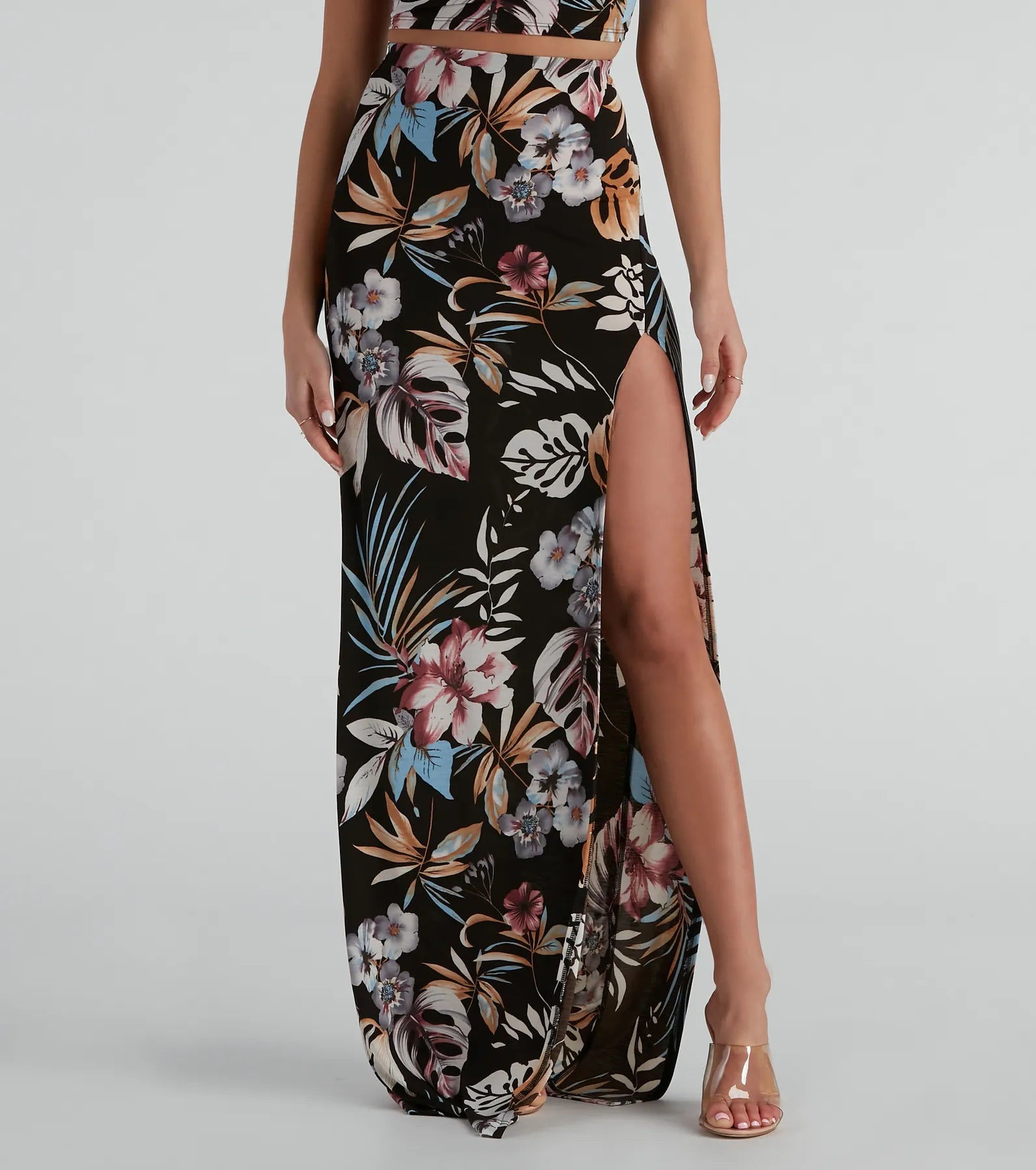 Shop Early, Save Big!Ticket To Paradise Slit Maxi Skirt