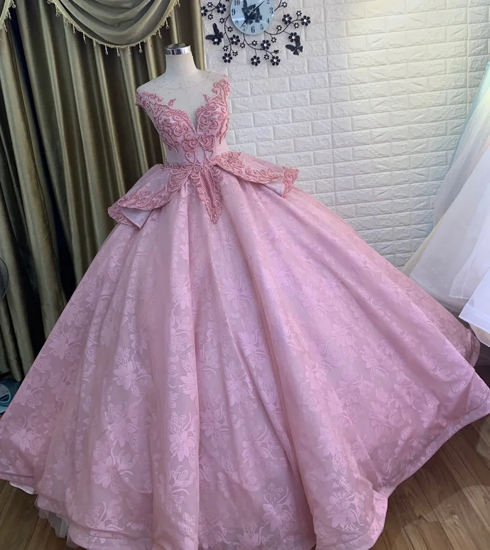 Every Deal is a Steal!tulle princess long formal prom dress, long pink evening dress cg20684 Every Deal is a Steal!tulle princess long formal prom dress, long pink evening dress cg20684