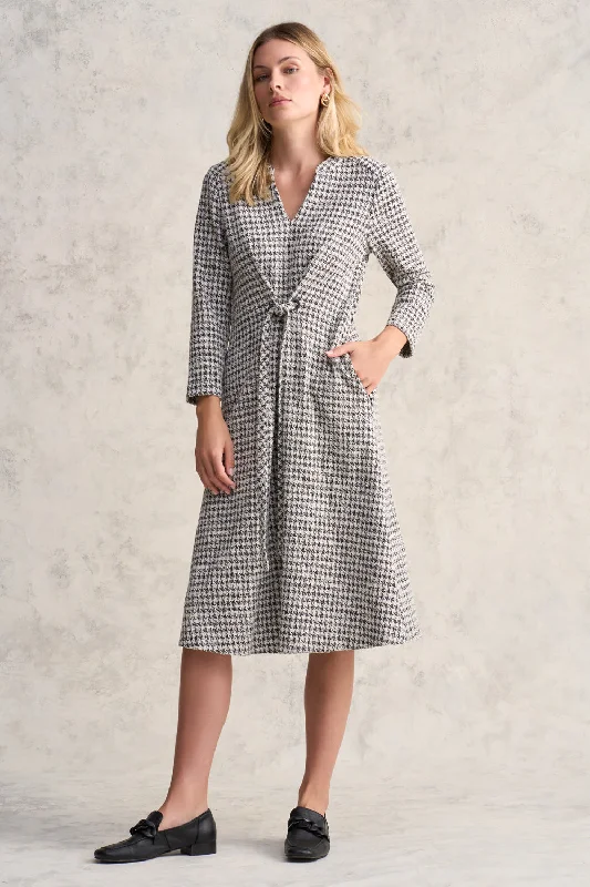 Flash Sale – Act Fast!Houndstooth Ponte Dress