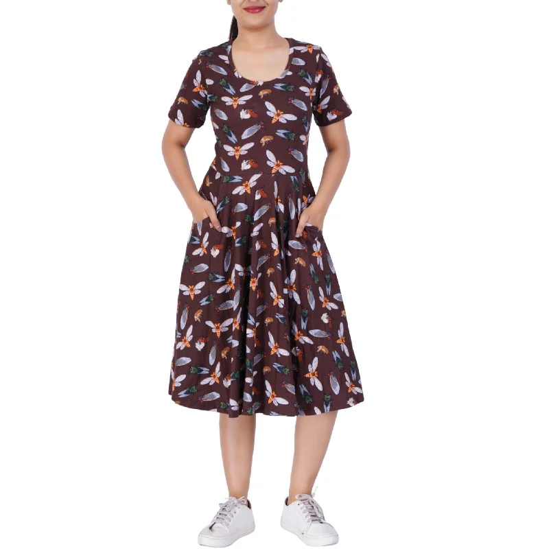 Shop More, Spend Less!Cicadas Twirl Dress