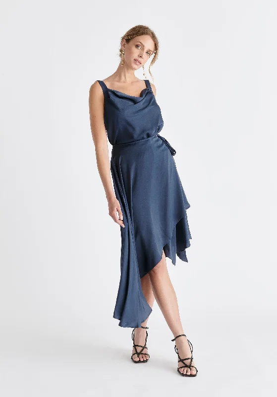 Save More When You Shop More!Cowl Neck Dress