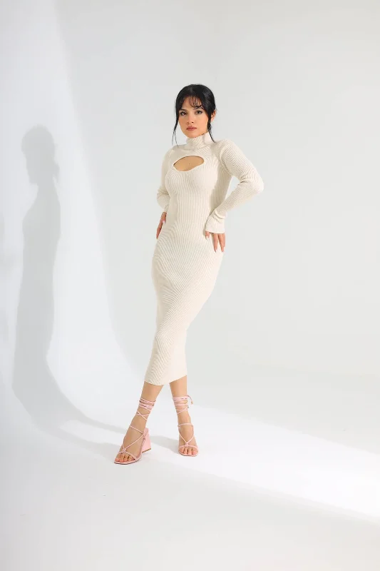 Unlock Huge Savings Now!Cut out fitted dress 101