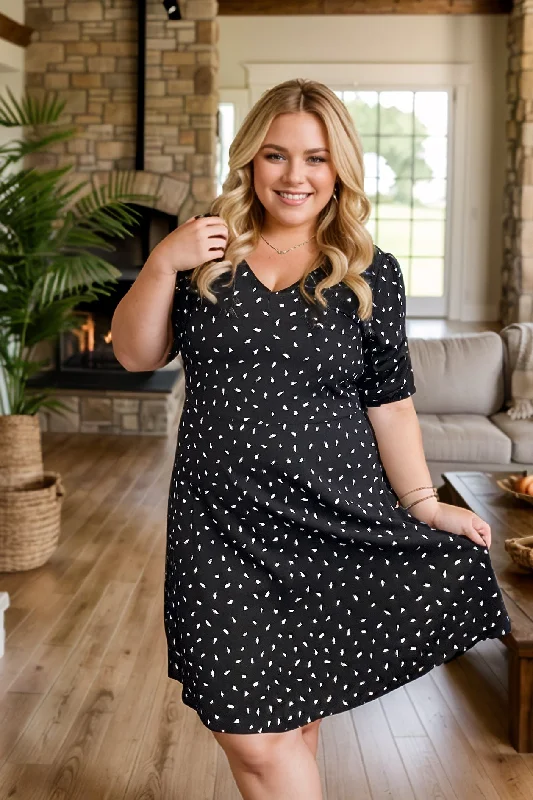 Your Best Deals Are Here!Flirty Ava - Black Dress