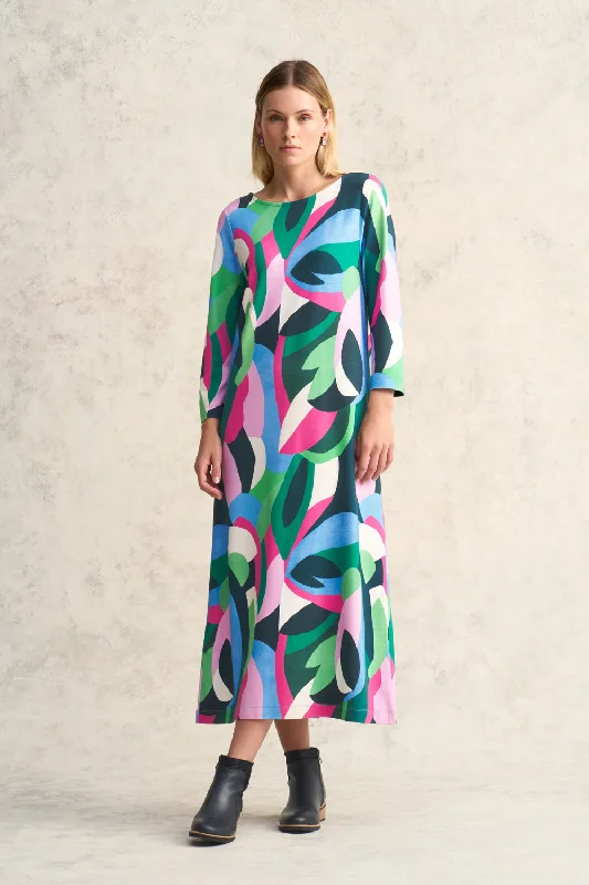 Amazing Prices You Can’t Resist!Printed Ponte Dress