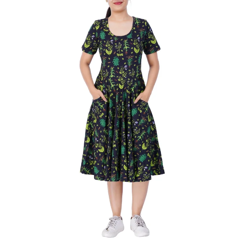 Instant Savings Await!Genetic Plants Twirl Dress