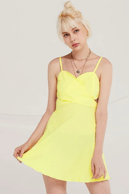 Score Huge Discounts Today!Mary Twist Front Skater Dress