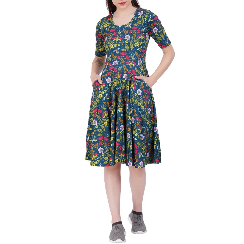 Your Wallet Will Thank You!Pollinator Twirl Dress
