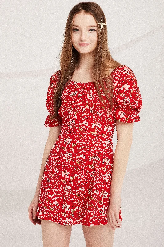 One Click Away from Big Savings!Sasha Floral Skater Dress