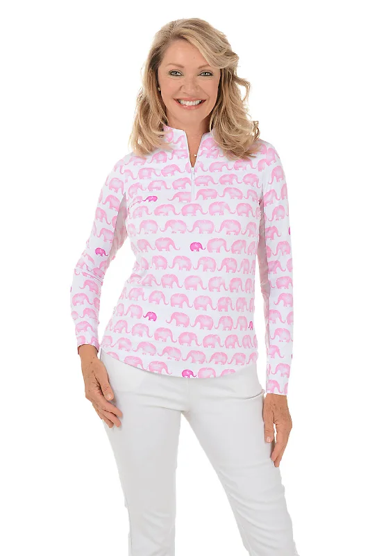 Must-Have Deals Inside!Pink Velma Elephant UPF50+ Sun Shirt