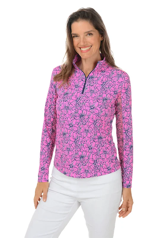 Shop Smart, Save Big!Pink Diana Floral UPF50+ Sun Shirt