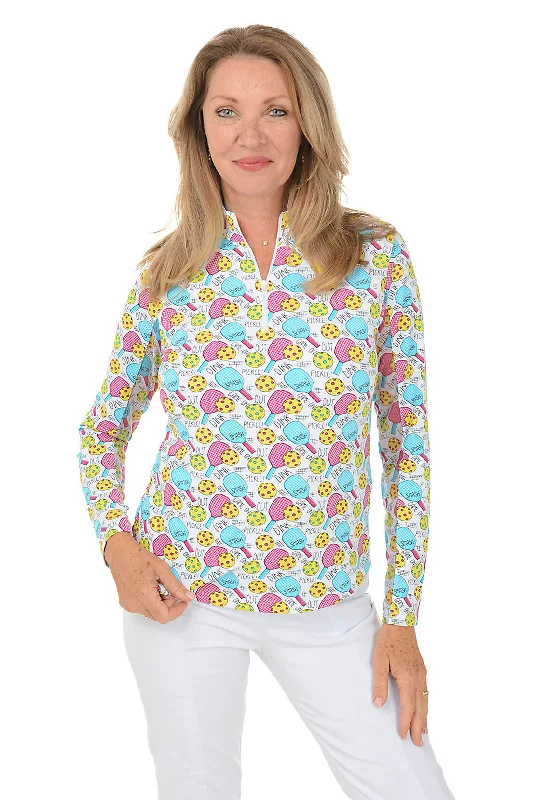 Time to Save Big!Game On Pickleball UPF50+ Sun Shirt
