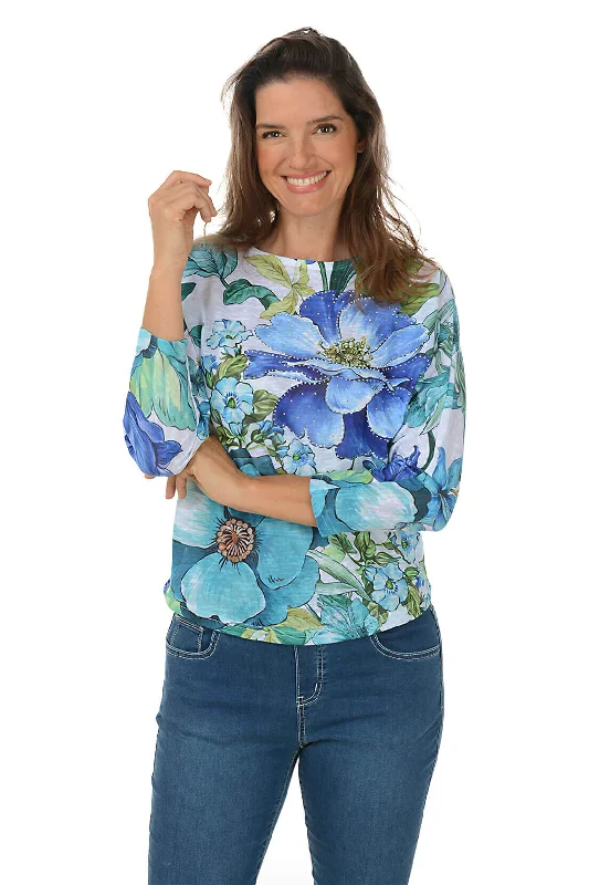 Biggest Sale of the Season!Bluebell Studded Dolman Sleeve Top