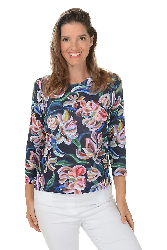 Special Discounts Inside!Lily Studded Scoop Neck Top
