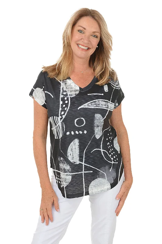 The Best Sale of the Year!Canvas Short Sleeve Slub Knit Top