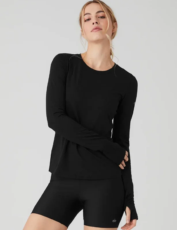 Your Exclusive Offer Awaits!Alosoft Finesse Long Sleeve - Black