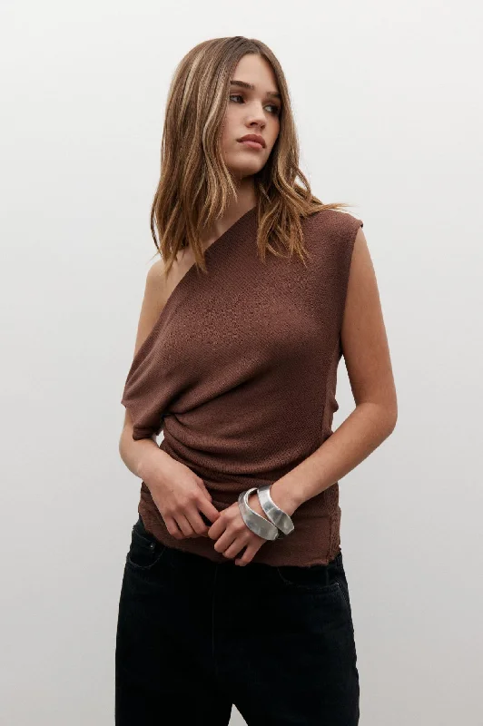 Upgrade for Less!Amaya Top - Bark