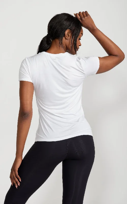 Your Shopping Spree Starts Here!The Perfect Tee in White