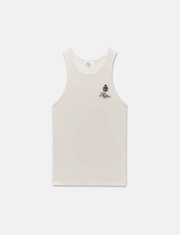 Enjoy Huge Discounts Now!Ritz Rib Tank, White