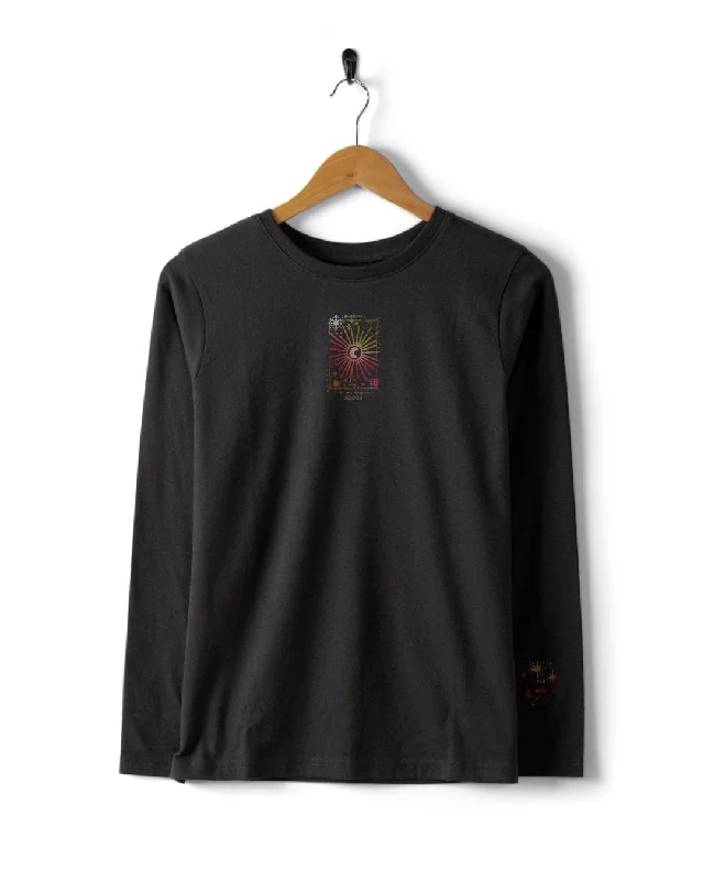Best Offers of the Month!Mini Magic - Womens Recycled Long Sleeve T-Shirt - Dark Grey