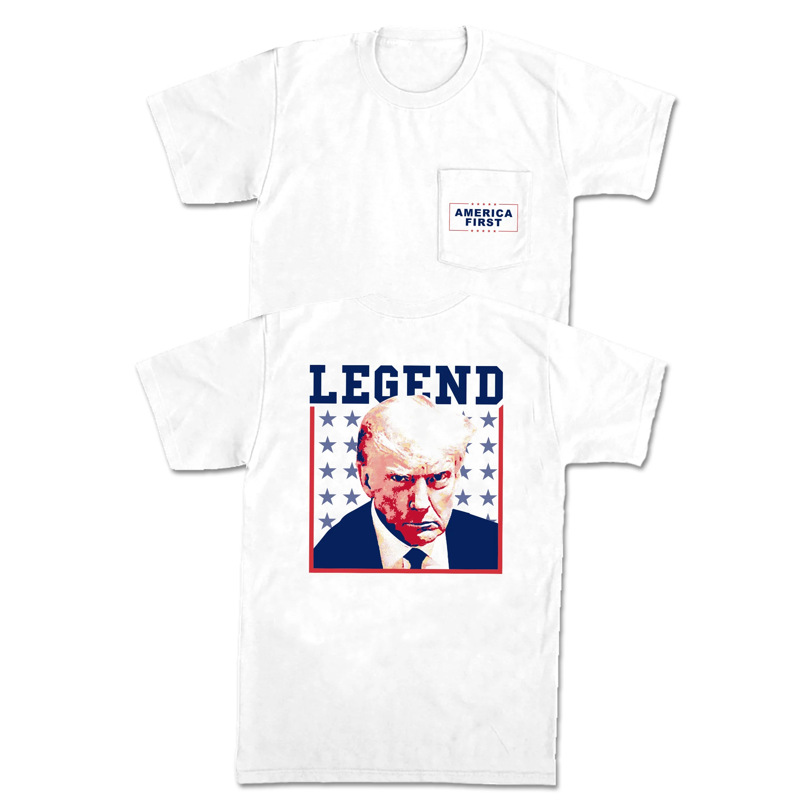 Bigger Savings, Better Shopping!Old Row Trump Mugshot Legend T Shirt